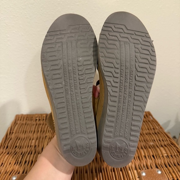 Mephisto Womens Mobils Slingback Leather Wedges Sandals Size 38 Tan Brown - Picture 7 of 8